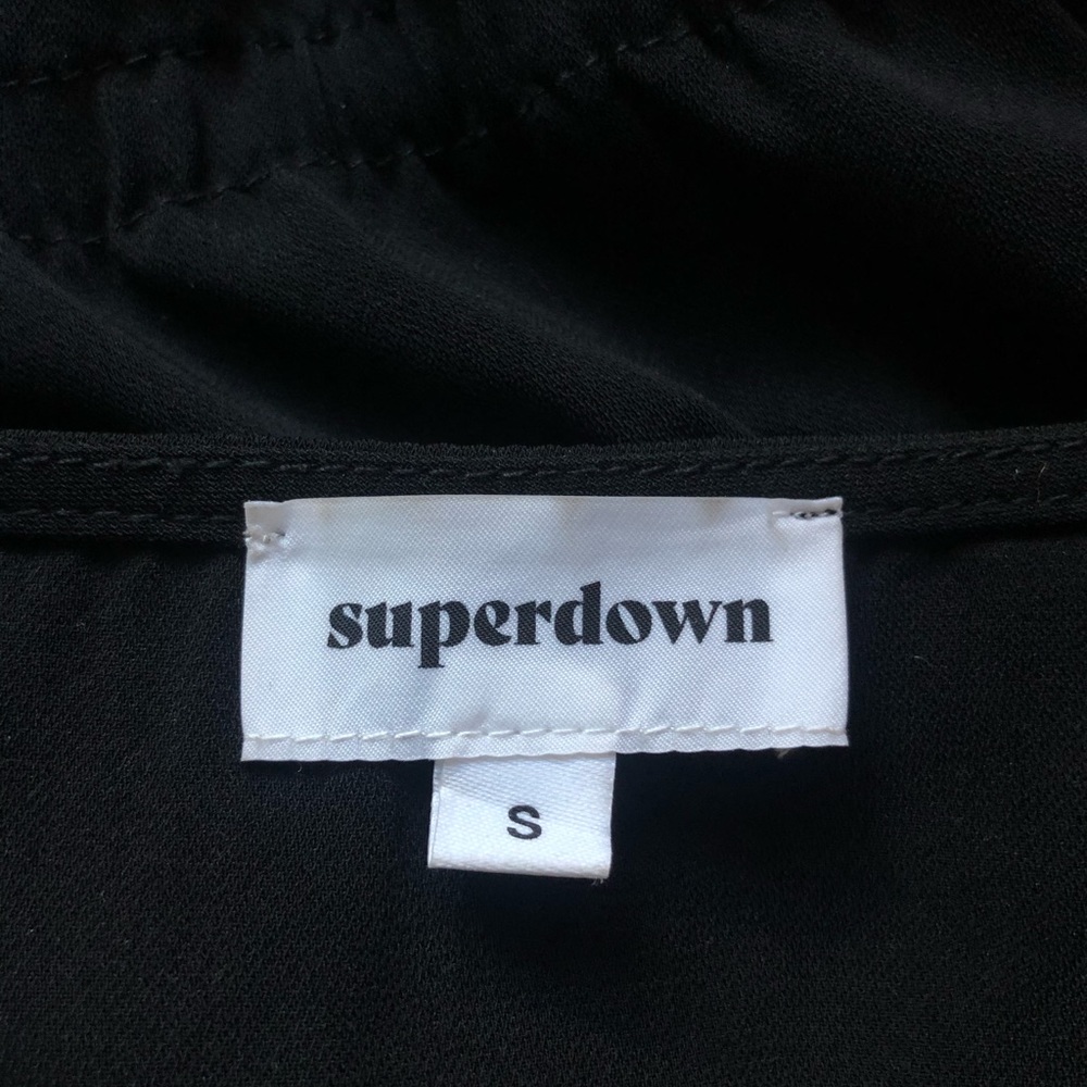Superdown | Ruffled Drawstring Top - image 4